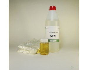 Эпоксидная смола ЭД-20 (0.5 кг) + отвердитель ПЭПА (50 гр) + стеклоткань Т-23 (1 м2)